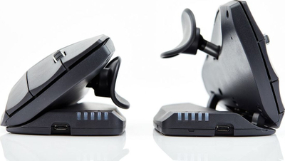 Maus Contour Design Unimouse ergonomic për dorën e majtë, 2800 DPI, USB Type A, i zi