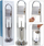 Set banjo Bathroom Solutions, mbajtëse letre dhe furçe WC, çelik inoks, argjendtë