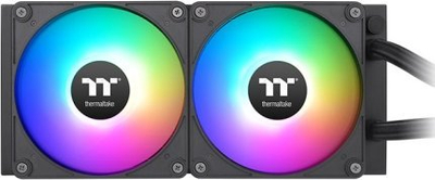 Sistem ftohës AIO Thermaltake TH280 V2 Ultra EX ARGB, radiator 280mm, ekran LCD 2.1", i zi