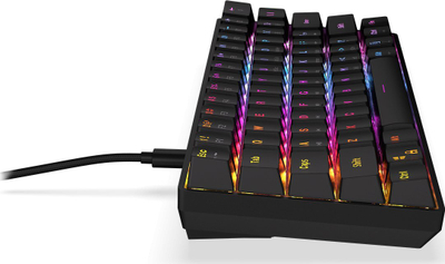 Tastierë mekanike Krux Qara, 60%, Outemu Red, RGB