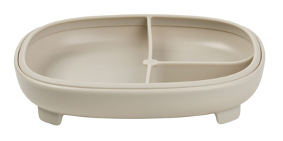 Pjatë fëmijësh b.box 2 in 1 Suction Plate, me vakum, me ndarës, rozë Blush