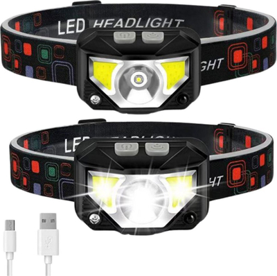 Fener koke LED Lean, 500 lumens, 6 mënyra ndriçimi, me sensor lëvizjeje