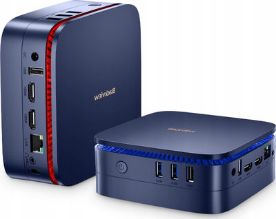 Mini PC Blackview N95, Intel Alder Lake, Windows 11 Pro, blu