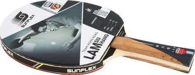 Raketë pingpongu Sunflex Lam Siu Hang S10379, dru i fortë, dorezë e rehatsheme