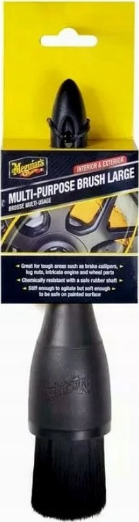 Furçë pastrimi MEGUIARS X210600EU, për brendësi makine, e zezë, madhësi e madhe