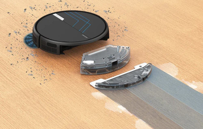 Robot fshesë Airrobo P30, 3000Pa, 2600mAh, i zi