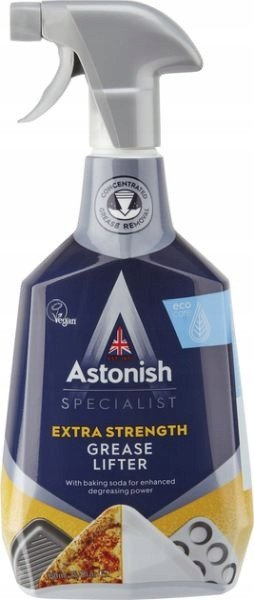 Средство за чистење Astonish Specialist Grease Lift, екстра моќно, против тврдокорна маснотија, 750ml