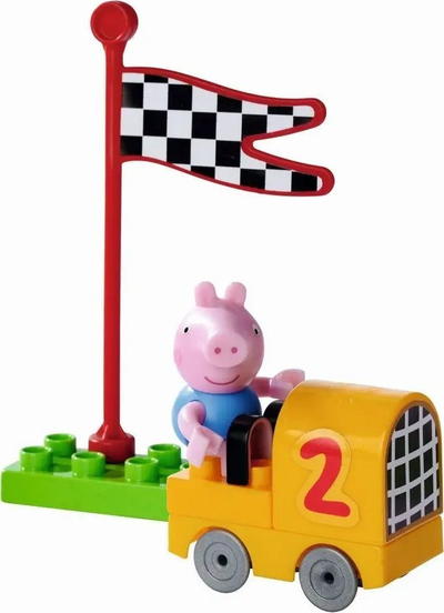 Lodra blloqe ndërtimi BIG Bloxx Peppa Pig Starter Set, kompatibël, për kalamaj 18m+