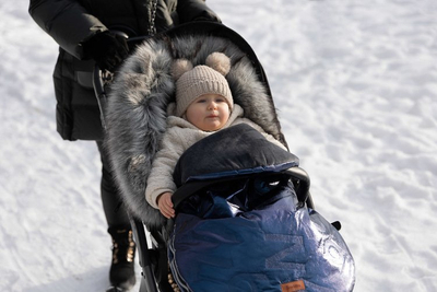Thes gjumi për bebe Sensillo, 45cm, gri