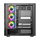 Kuti gaming MODECOM Volcano AQ400 ARGB, MIDI Tower, 4 ventilatorë ARGB, e zezë