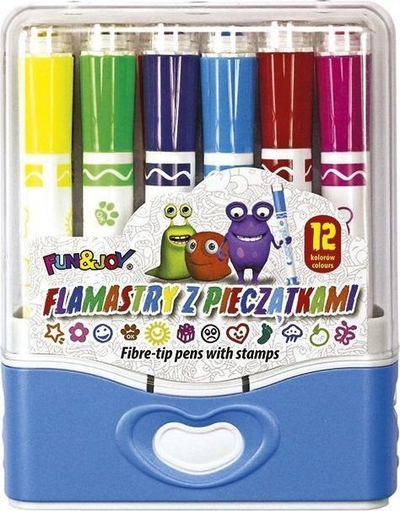 Markera me vula Hasta Fun &amp; Joy, komplet 12 ngjyra