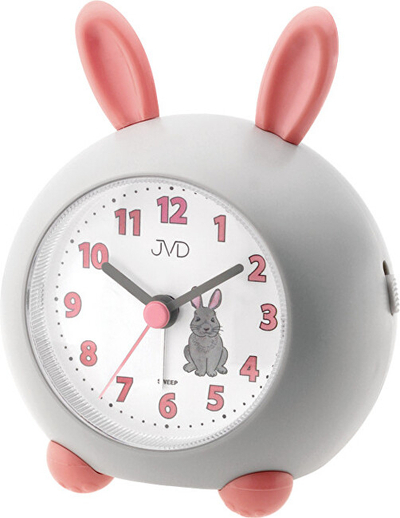 Orë me alarm JVD Rabbit SRP911.3, e hirtë