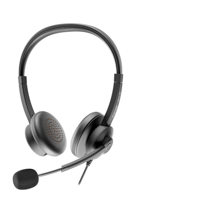 Kufje Axtel Ace UC Stereo, USB A, stereo HD, të zeza