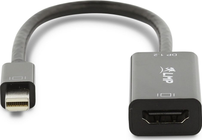 Adapter video LMP Mini DisplayPort në HDMI, 4K UHD, i zi