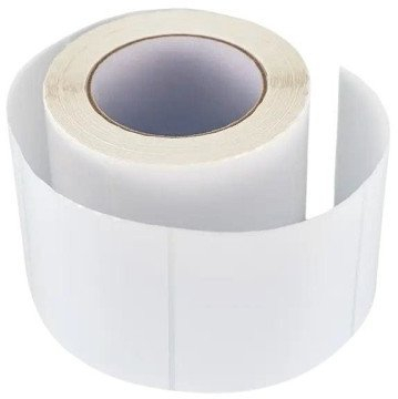 Термичка етикета Bestpak, 100x170 mm, перфорација, 300 парчиња, бели