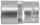 Bit çelësi 1/2" HEX Honiton Black Line, 24mm, çelik CrV, gri