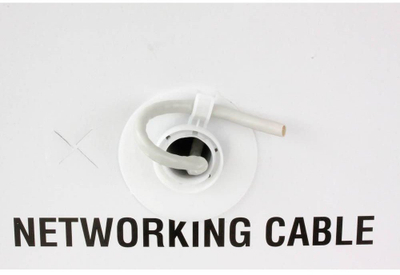 Kabllo rrjeti Techly ITP C6U FL, CAT6 U UTP, 305m, gri