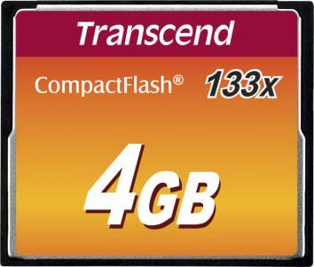 Transcend 4GB Compact Flash мемориска картичка TS4GCF133
