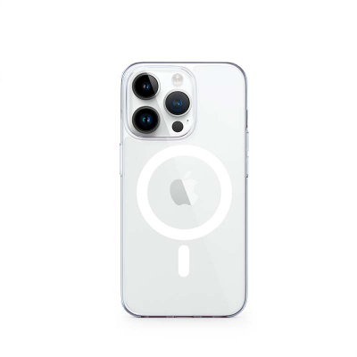 Mbrojtëse telefoni Epico Resolve Case Magnetic, 6.1", MagSafe, transparente