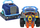Set lodër montimi Leantoys DIY Blue Truck, kamion punëtorie, blu