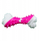 Lodër për qen Barry King Bone, TPR, 12.5 cm, rozë