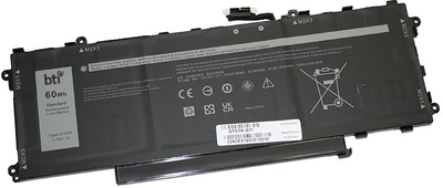 Bateri laptopi BTI GT6TK BTI, 3 cell, 11.55V, për Dell Latitude 9450 2 in 1 dhe 9440