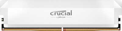 RAM desktop Crucial Pro, 16GB DDR5, 6400MHz, e bardhë