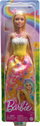 Kukull Barbie Butterfly Print Skirt Royal Doll, princeshë, 3+ vjeç, e verdhë