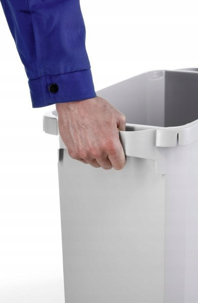 Kosh plehrash Durable DURABIN 60L, plastik, i bardhë