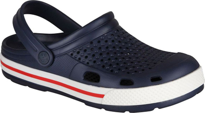 Klompa për gra Coqui Lindo W 6413-100-2132, material CoquiAir, me rrip që kthehet, blu e errët