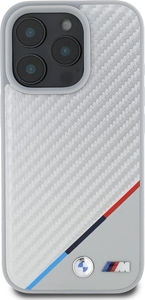 Mbulesë telefoni BMW M BMHMP16X23PUDTS për iPhone 16 Pro Max 6.9", MagSafe, gri