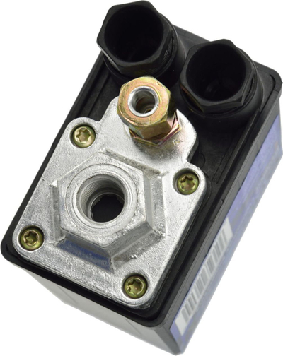 Пресостат за компресор Geko 70, 12 bar, 240V 16A, црн