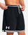Shorts basketbolli Under Armour Zone 10", për meshkuj, poliester, zi bardhë