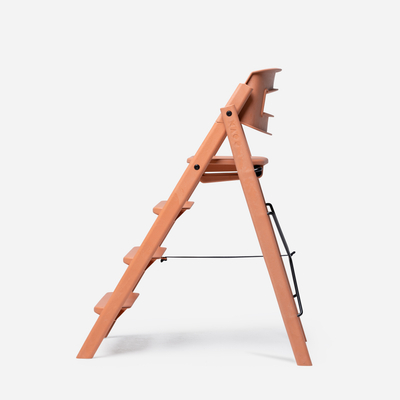 Karrige e lartë për fëmijë KAOS Klapp, plastike e ricikluar, palosëse, Terracotta Pink