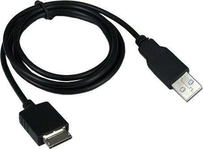 Kabllo USB karikues Sony Walkman WM PORT, 1.1 m, e zezë