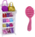Set kukull Defa Lucy Fashion Girl, 30 cm, me aksesorë dhe fustane, rozë