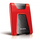 Hard disk i jashtëm ADATA HD650, 2TB, USB 3.2 Gen 1, i zi e i kuq