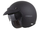 Helmetë moto CASSIDA Oxygen 2.0 Solid, open face, vizor dielli, e zezë mat gri e errët
