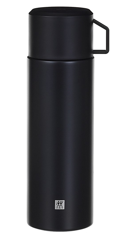 Termos Zwilling Thermo Insulated Bottle, 1L, çelik inox, e zezë matte