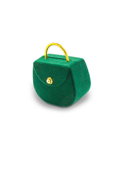 Kuti Beneto Handbag KDET20-GR, e gjelbërt e errët