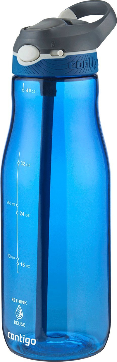 Shishe uji Contigo Ashland Tritan Renew Monaco, 1.2L, plastike, blu