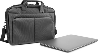 Çantë laptopi Natec Gazelle NTO-0812, 16", rezistente ndaj ujit, gri grafit