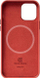 Këllëf telefoni Crong Essential Cover Magnetic, për iPhone 12 12 Pro, MagSafe, i kuq