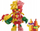 Lodër figurina SuperThings Mutant Battle Kazoom Kids, ndërron ngjyrë, shumëngjyrëshe