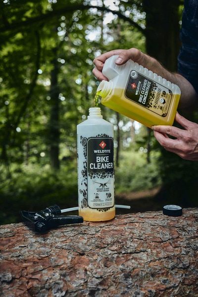 Pastrues biçiklete Weldtite Bike Cleaner Concentrate V2, koncentrat 1L, i biodegradueshëm, transparent