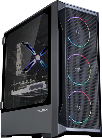 Kasë kompjuteri Zalman Z8 MS, ARGB, e zezë