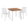 Set tavolinë 3-pjesësh (HM10539.01), bardhë
