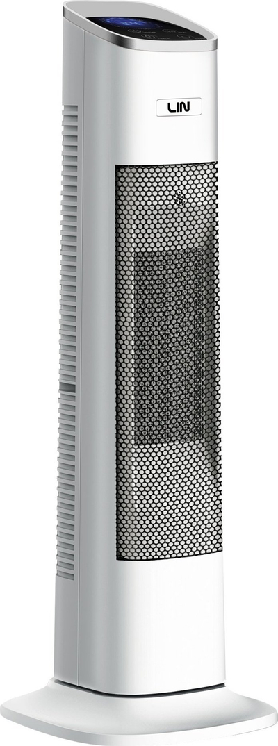 Керамички вентилаторски греач Rope GCL-2003, 2000W, 59cm, бел