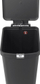 Канта за рециклирање StepUp, 40L, педала, пластика, темно сива