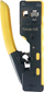 Pincë crimpimi Klset E6059, ergonomike, për terminale elektrikë, e zezë